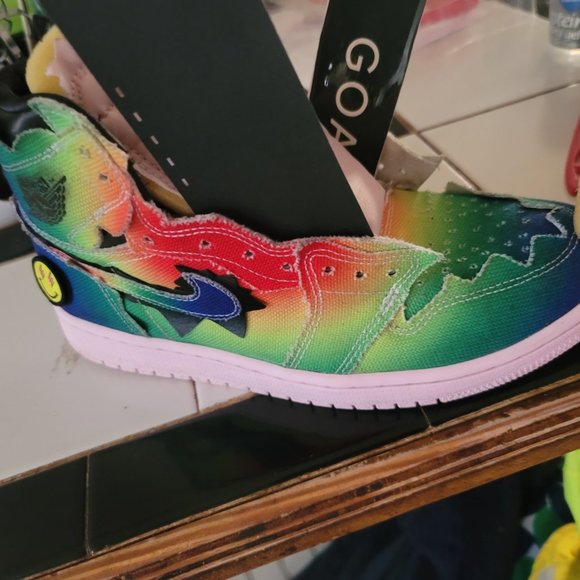 Size 9.5 - Jordan 1 Retro OG High x J Balvin Tie Dye main image 13